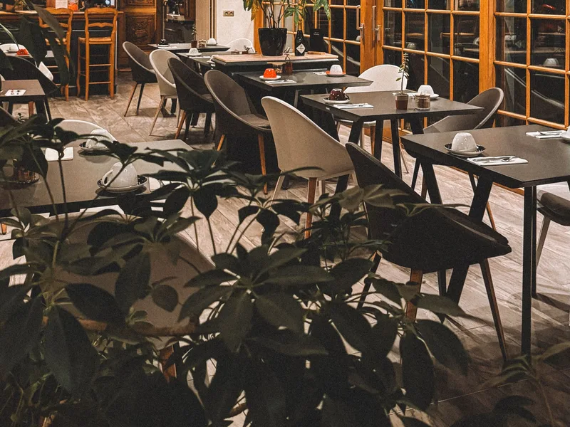 Dining room of the historic Armando al Pantheon trattoria in Rome